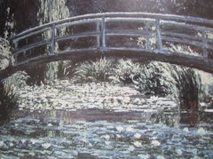 モネlog: 「睡蓮の連作」睡蓮の池と太鼓橋 Ⅰ
